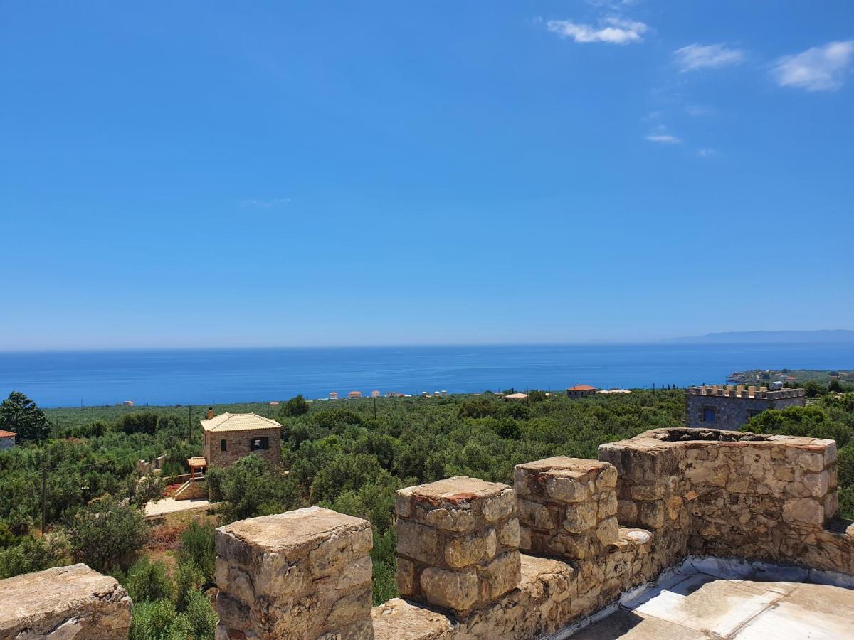 Stoupa Mani Tower Daire Dış mekan fotoğraf