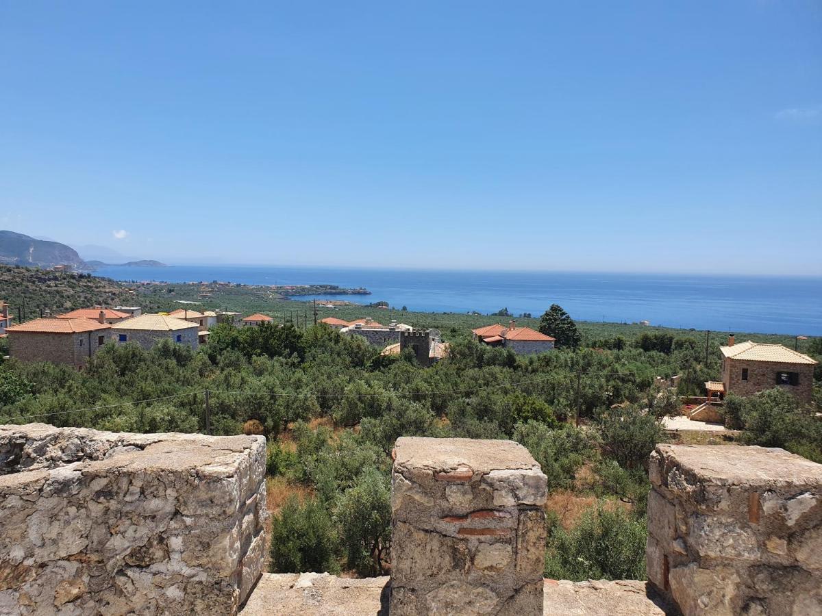 Stoupa Mani Tower Daire Dış mekan fotoğraf